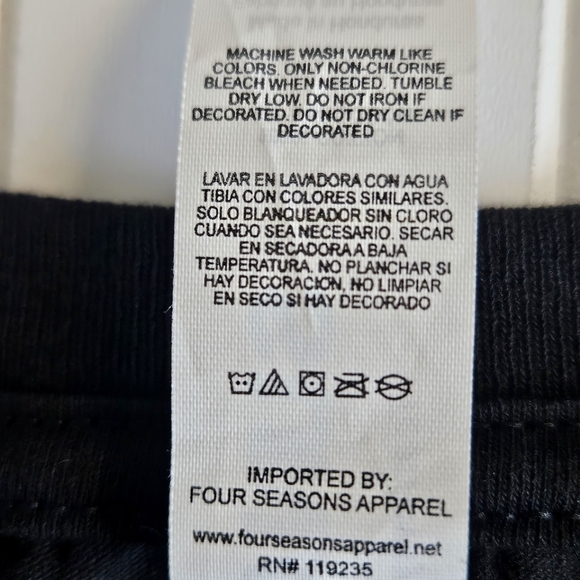 NWOT Nightmare Before Christmas Jack Skellington Shirt Men's Size Large Black - Picture 6 of 10